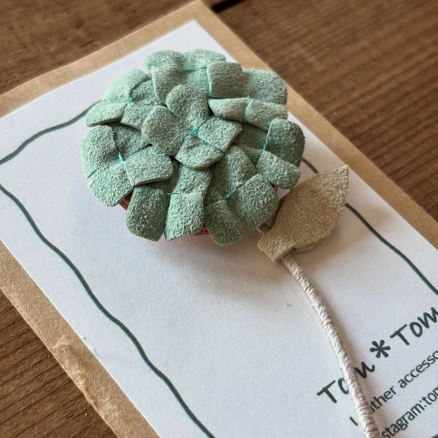 ⚓︎春の新作ブローチ届きました♪