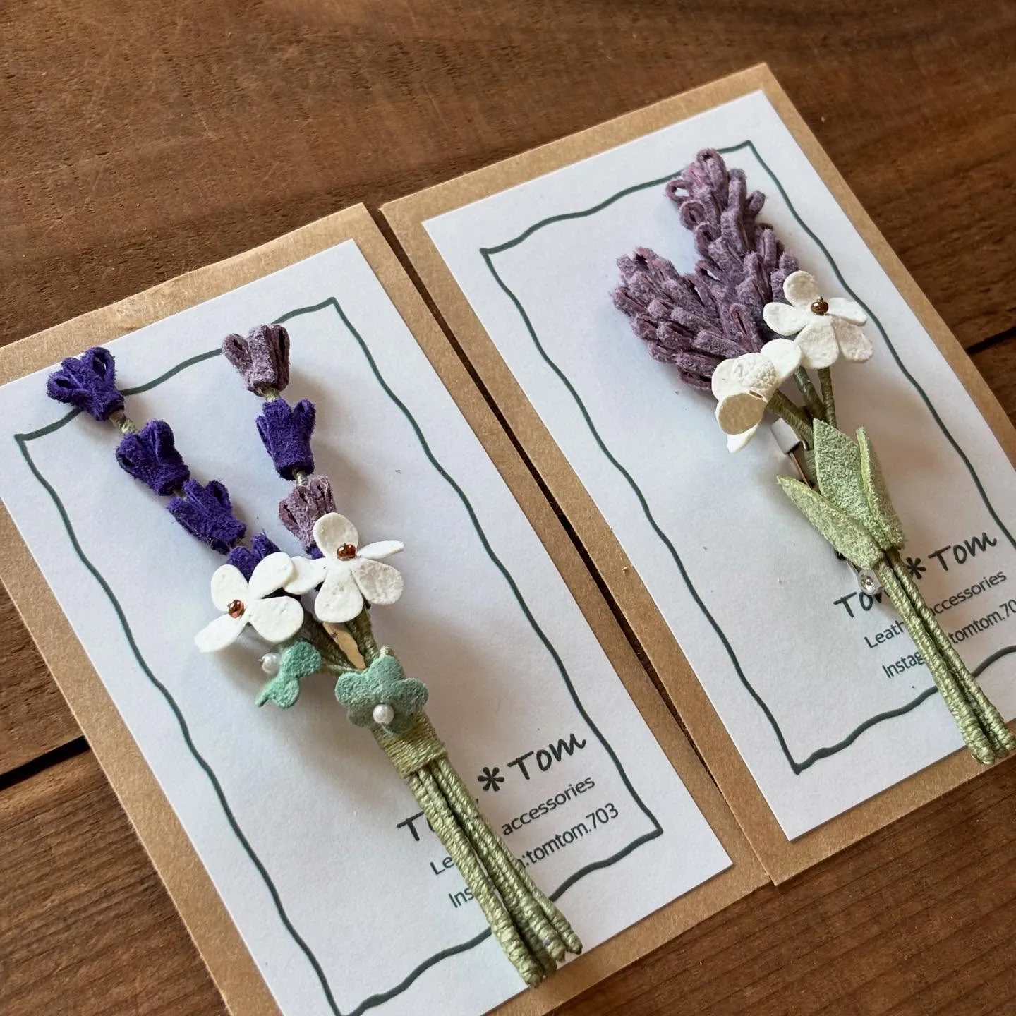 ⚓︎春の新作ブローチ届きました♪