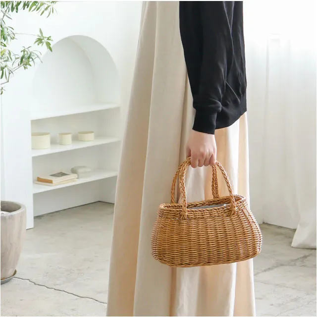 ⚓︎お出かけにもインテリアにもオススメなカゴバッグ届きました...