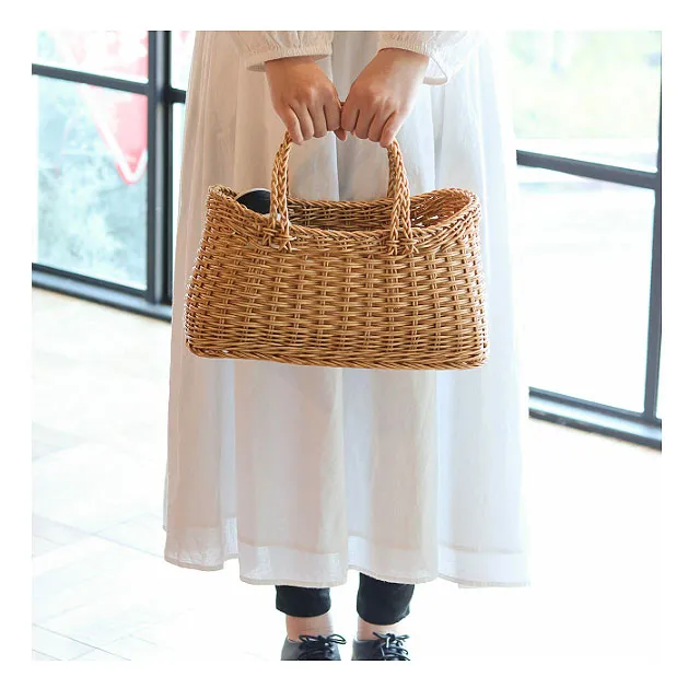 ⚓︎お出かけにもインテリアにもオススメなカゴバッグ届きました...