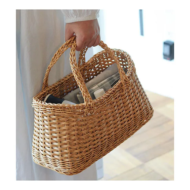 ⚓︎お出かけにもインテリアにもオススメなカゴバッグ届きました...