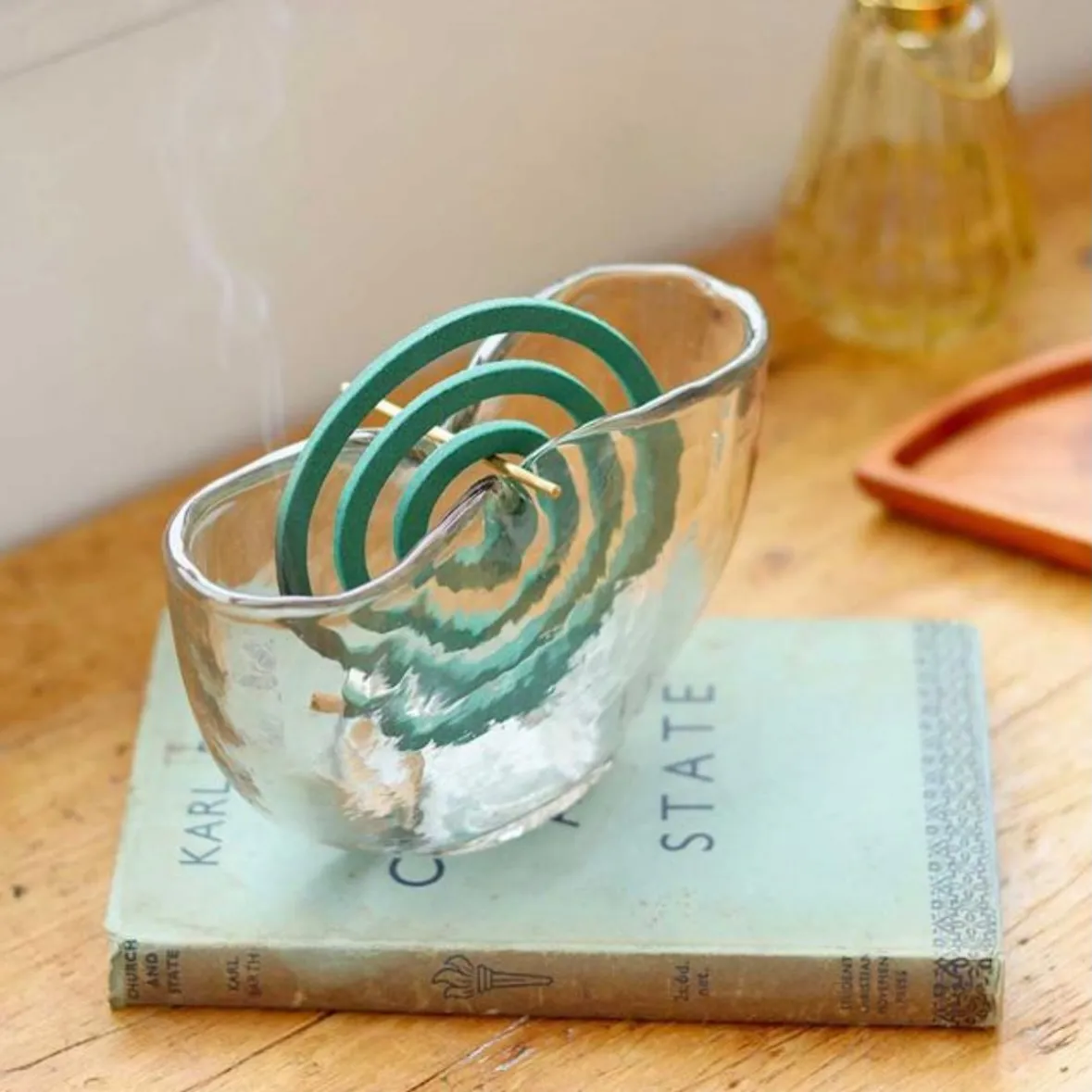 ⚓︎ハンドメイドの蚊取り線香ホルダーが